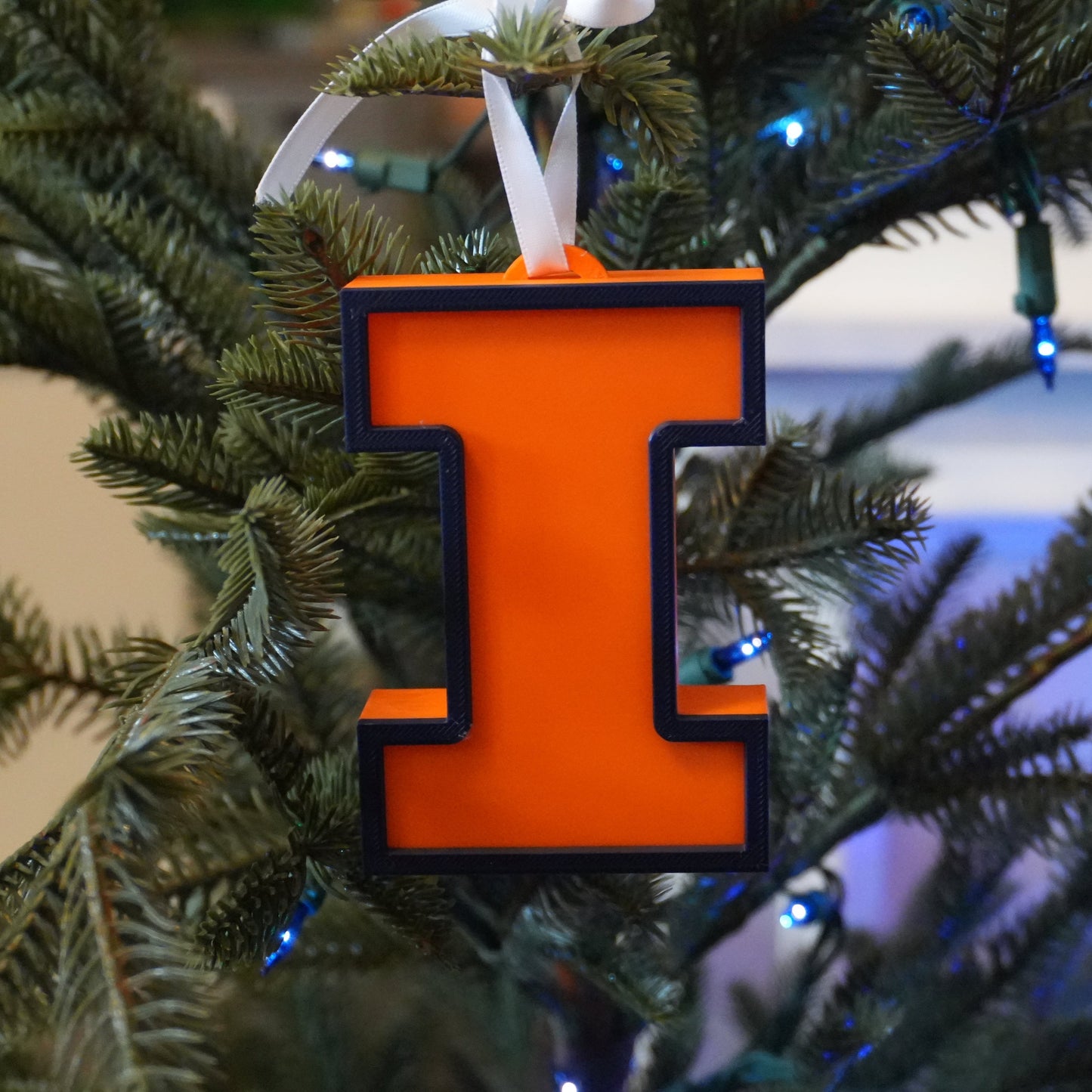 University of Illinois Fighting Illini Custom Ornament