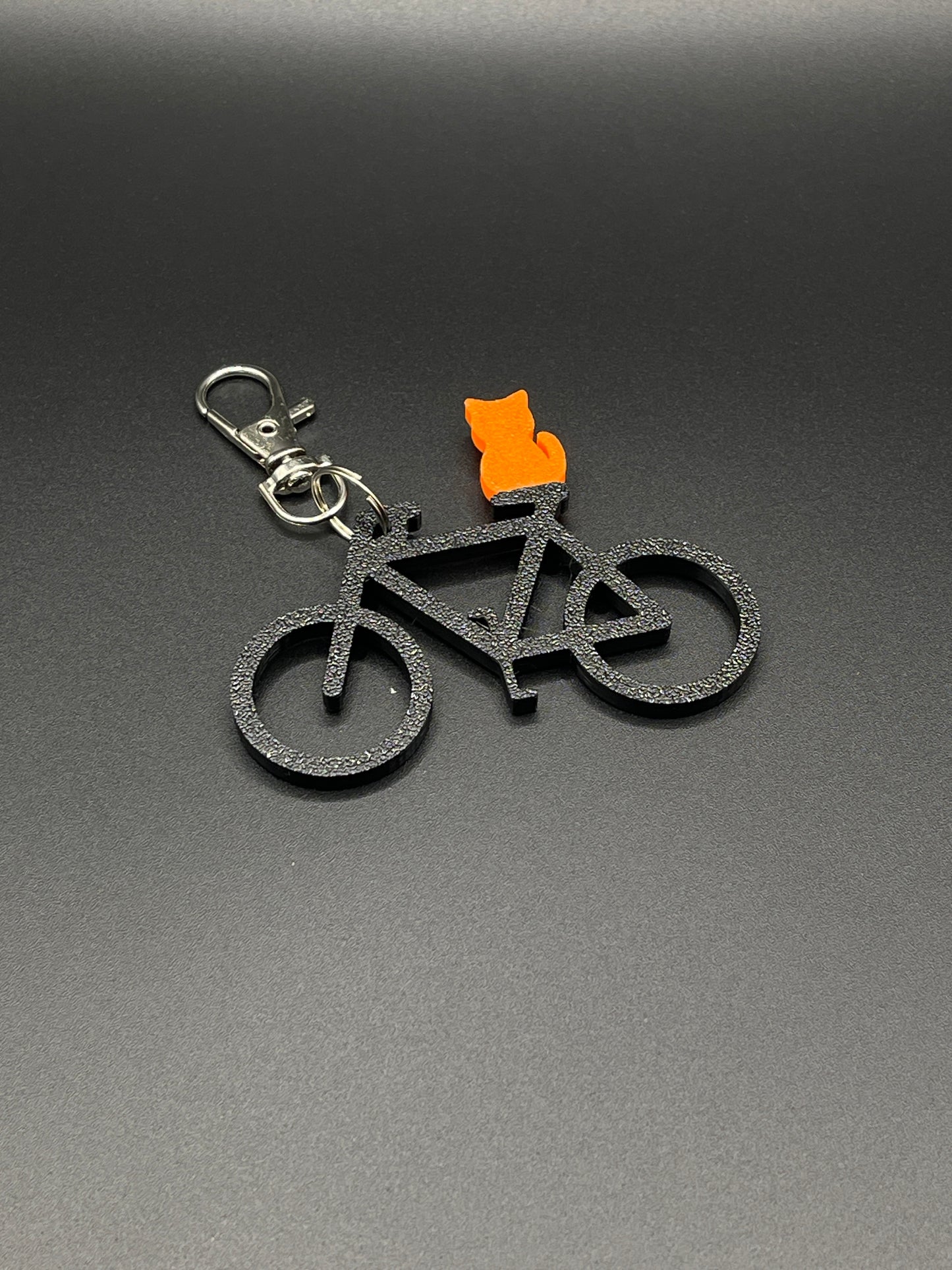 Cats On Bikes! Keychain